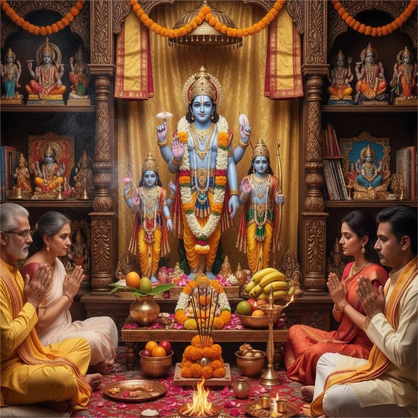 Vishnu / Ram Related Pooja